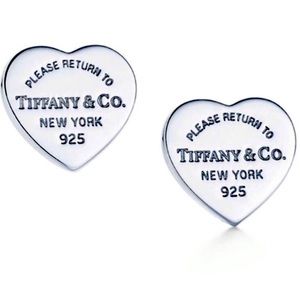 tiffany and co heart earrings